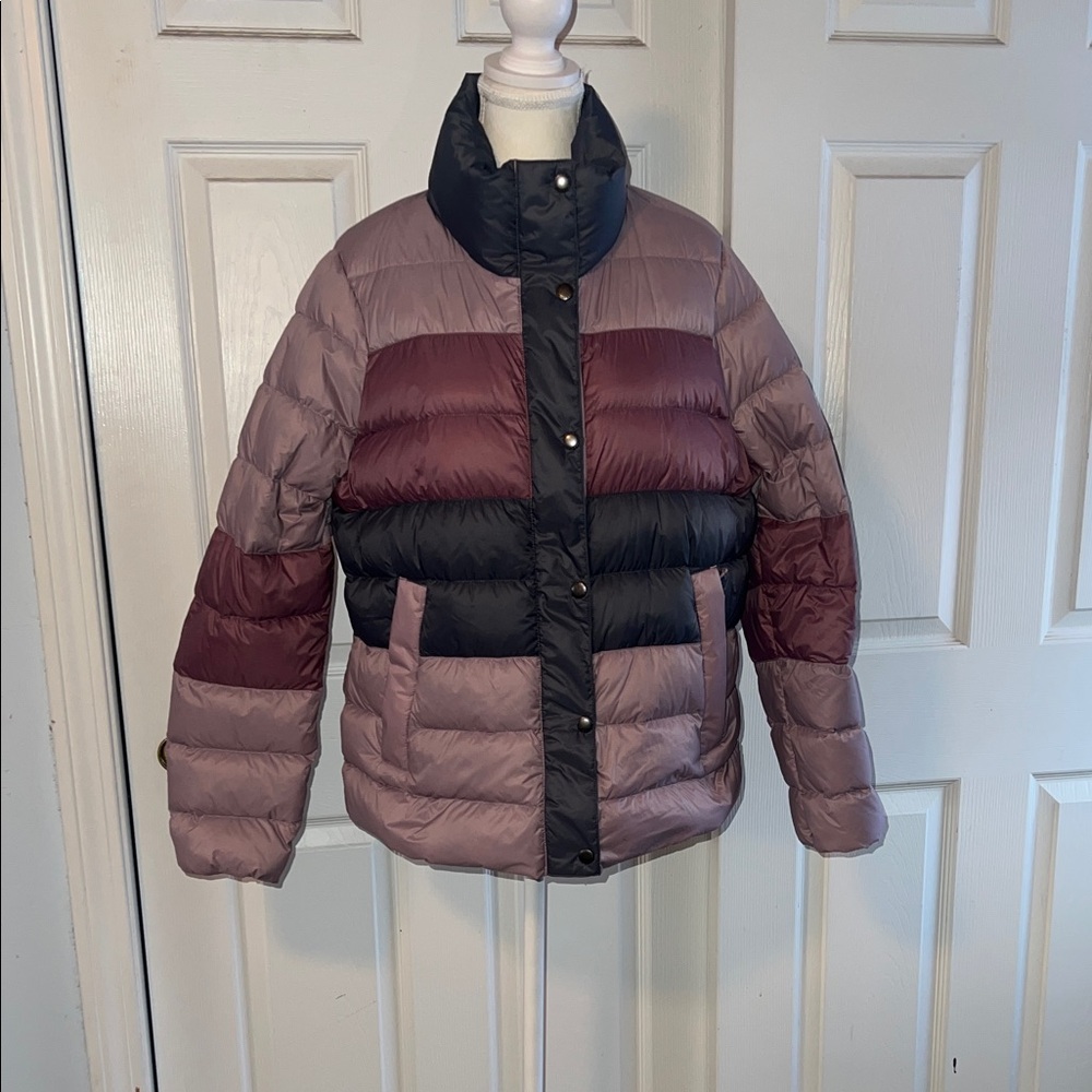 Striped Puffer Jacket